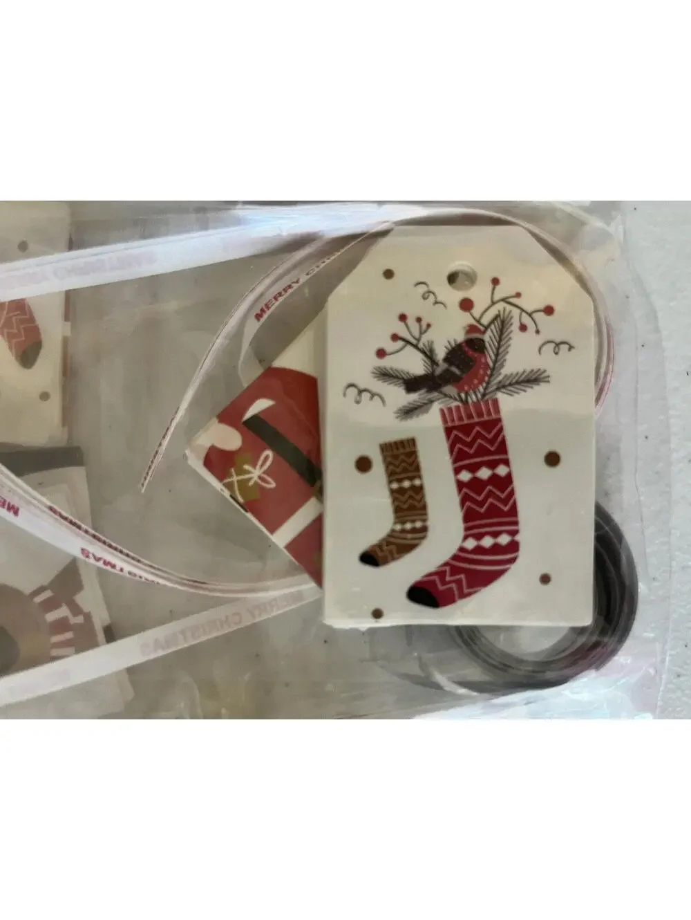 Christmas Tags Ole style Christmas 27 Bags Gift Tag 18-20 tags per  bag